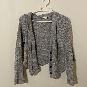 Grey twig boutique cardigan